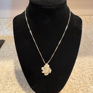 Italian Dot Dash Sterling Silver Chain with Pendant Necklace - Women Jewelry